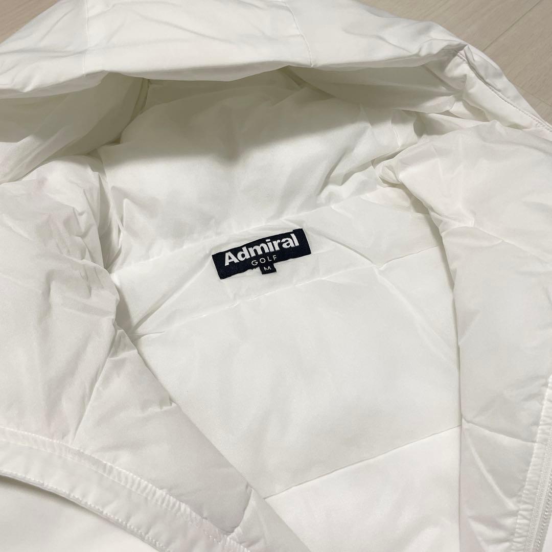 リッチリッチ アドミラル ゴルフ ロゴ軽量パデッド ジャケット ダウン