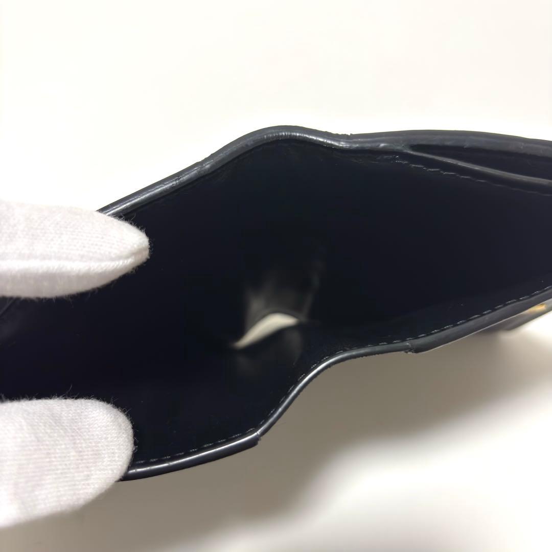 523✨極美品✨ボッテガヴェネタ 折り財布 スモールカセット ブラック RFID