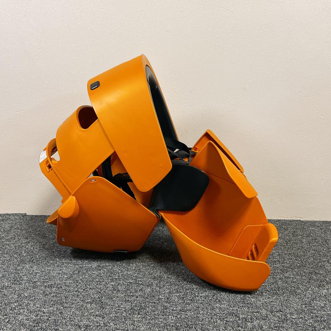 美品　OGK RBC-017DX2 自転車用チャイルドシート 希少色　オレンジ