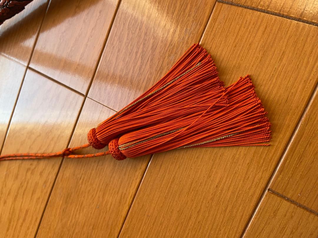 お寺　仏教用品　縁起物　払子　堆朱　古美術　龍紋　木彫り　鎌倉彫り