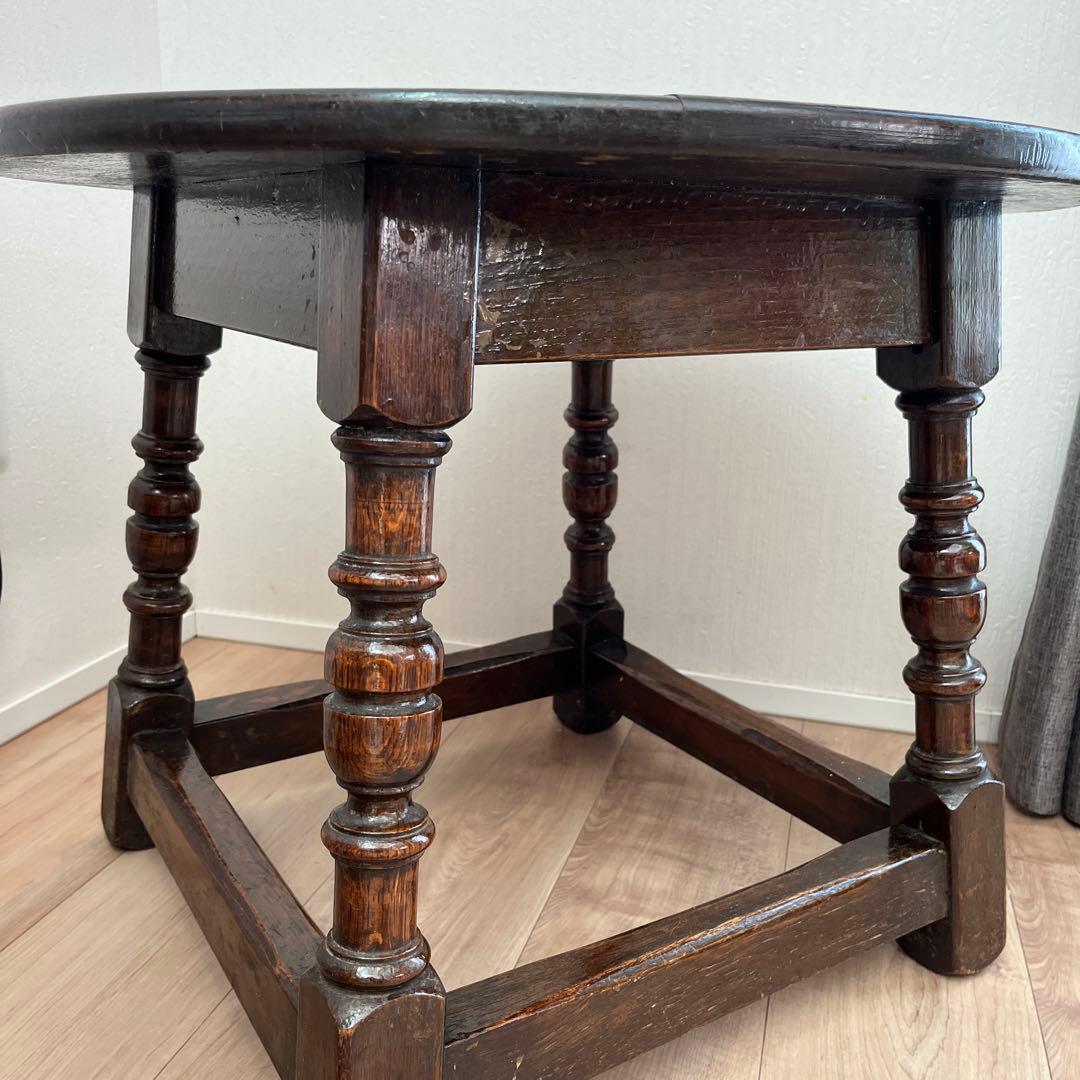 イギリスアンティーク　サイドテーブル　コーヒーテーブル　1930年頃