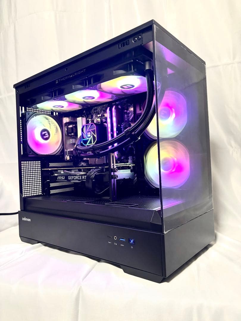 自作ゲーミングPC Ryzen5 5500 RTX 2070super 16GB