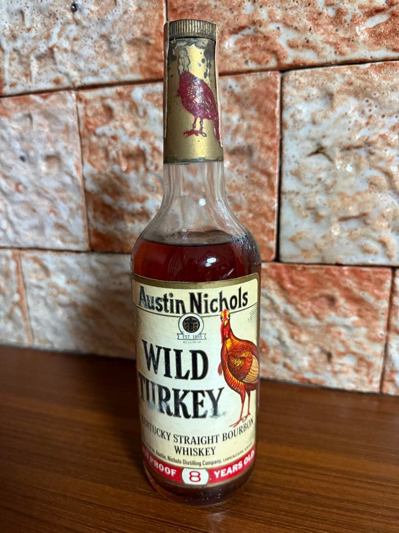 ウイスキー ワイルドターキー WILD TURKEY 8年 未開栓 750ml