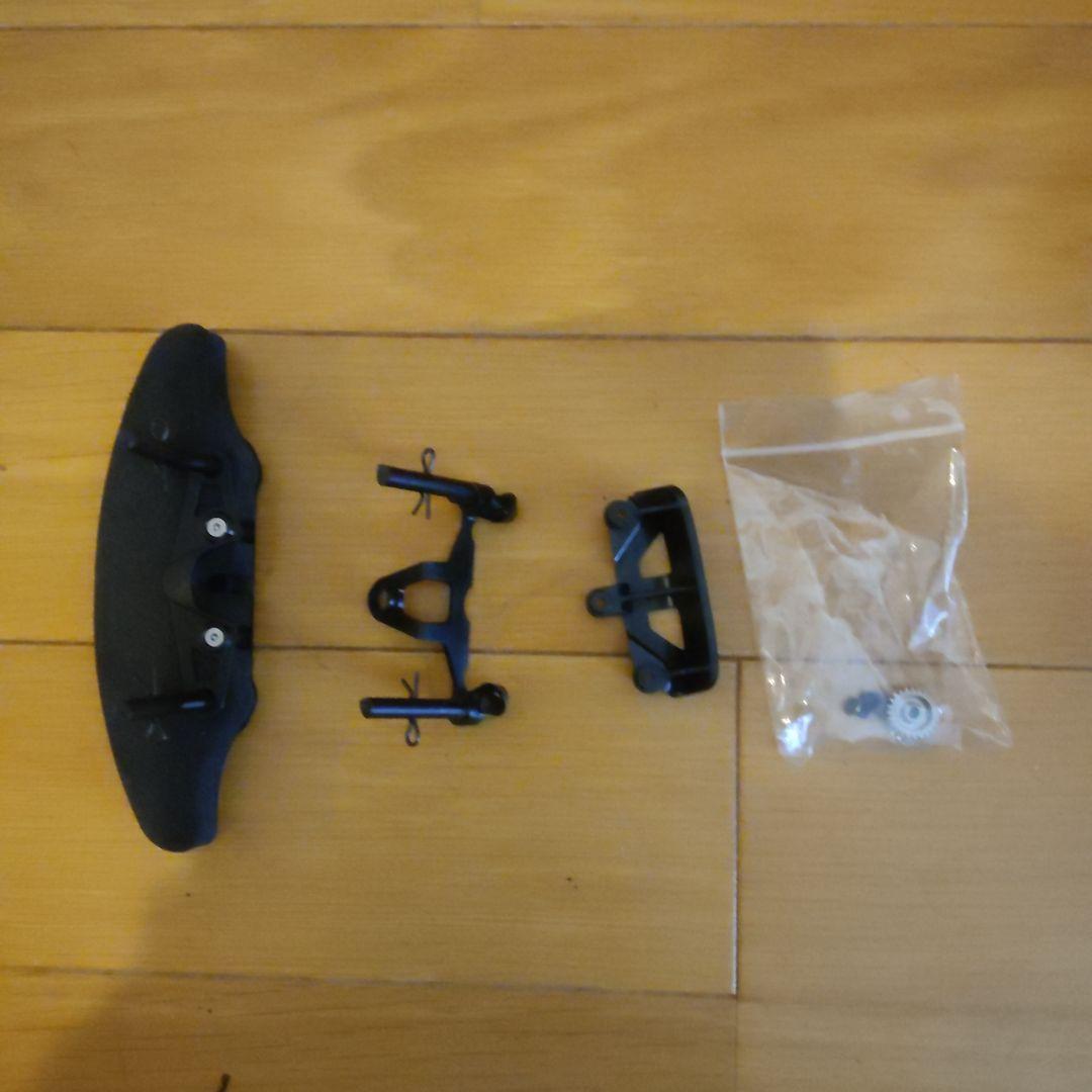 tamiya タミヤ TC-01 シャーシ （ほぼフルオプ）と未塗装ボディ