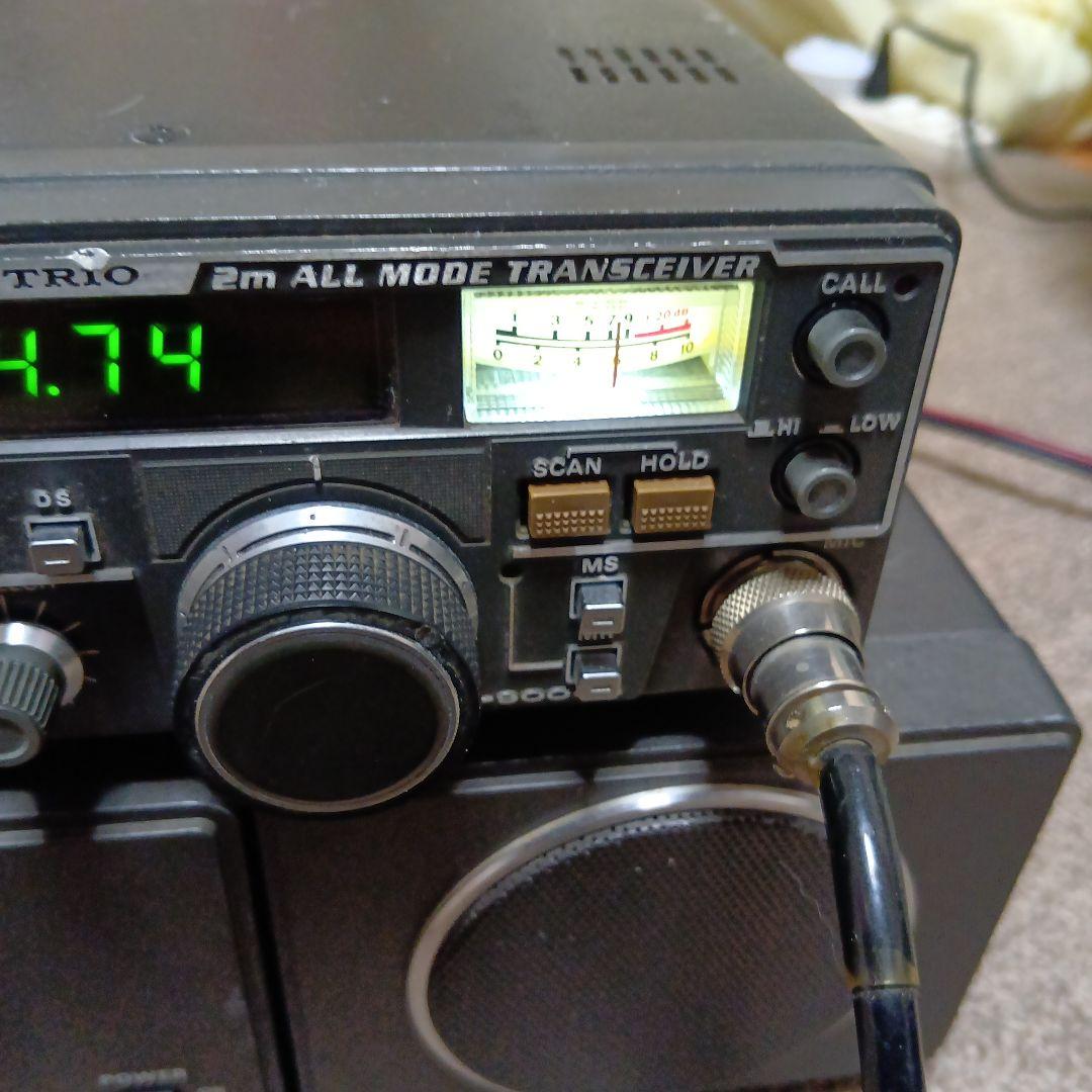 ☆早い物勝ち☆ TRIO2mオールモード無線機、安定化電源、外部スピーカーセット