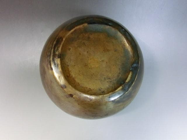 手炉■古銅 鶴透かし火屋 手焙り 中国古玩 香炉 時代物 骨董■