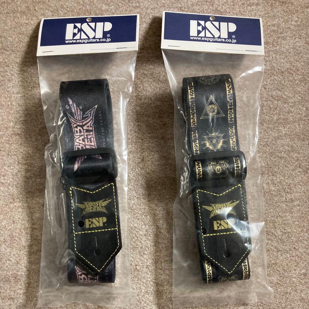 ESP×BABYL コラボレーション ギターストラップ二種