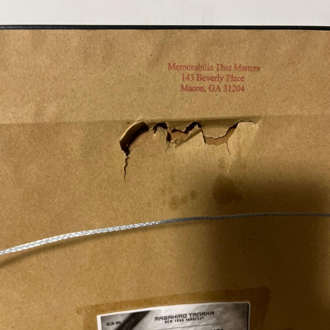 希少 田中将大 topps ヤンキース ユニフォーム 額 カード トップス