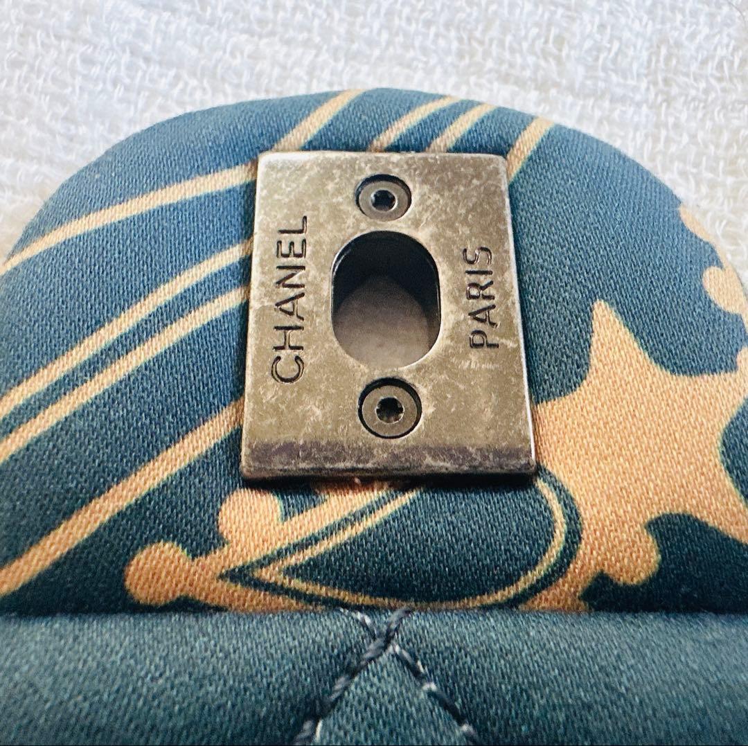 CHANEL シャネル　ショルダーバッグ ダラス　バンダナ　星　キャンバス