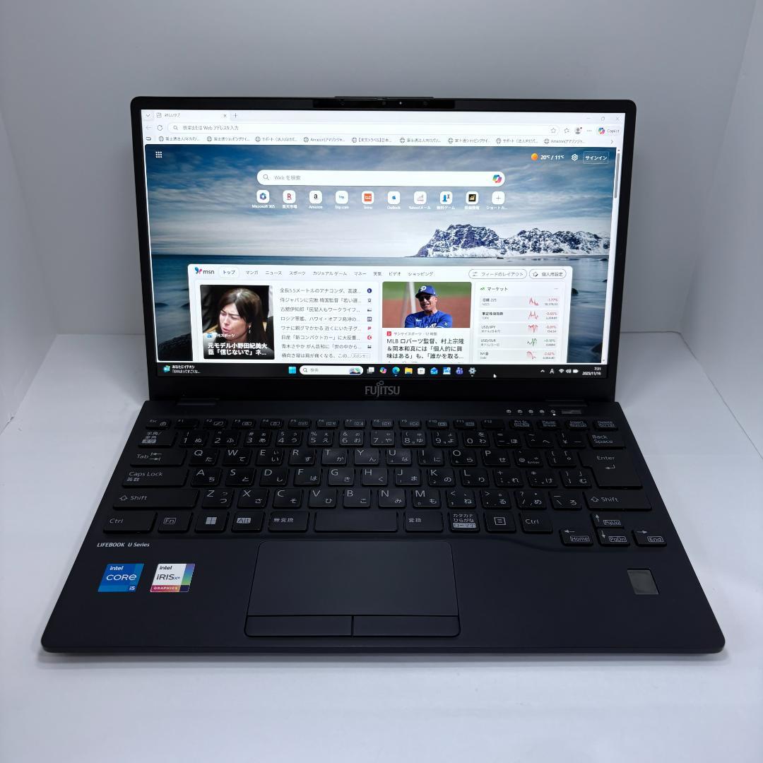 富士通 LIFEBOOK U9312/K 第12世代i5 大容量バッテリ搭載