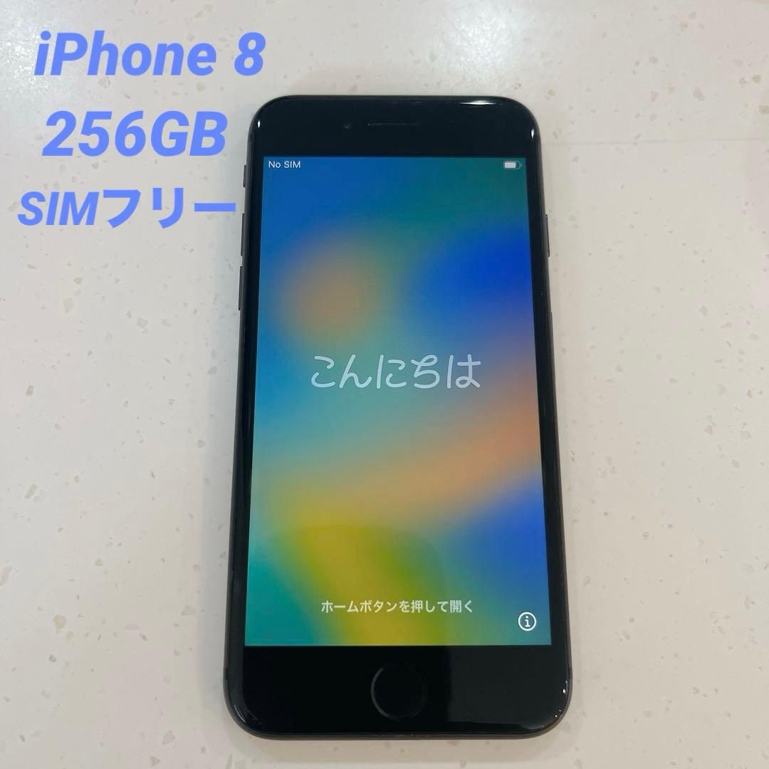 Apple iPhone 8 256GB 本体のみ　ブラック