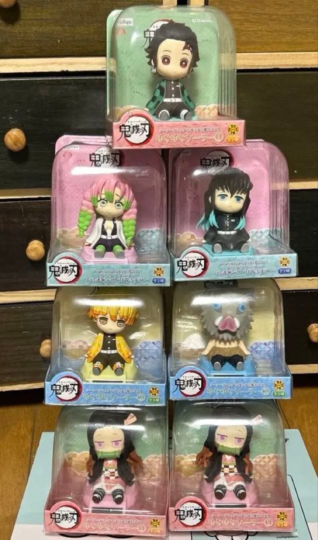 鬼滅の刃　ゆらゆらソーラー7体セット