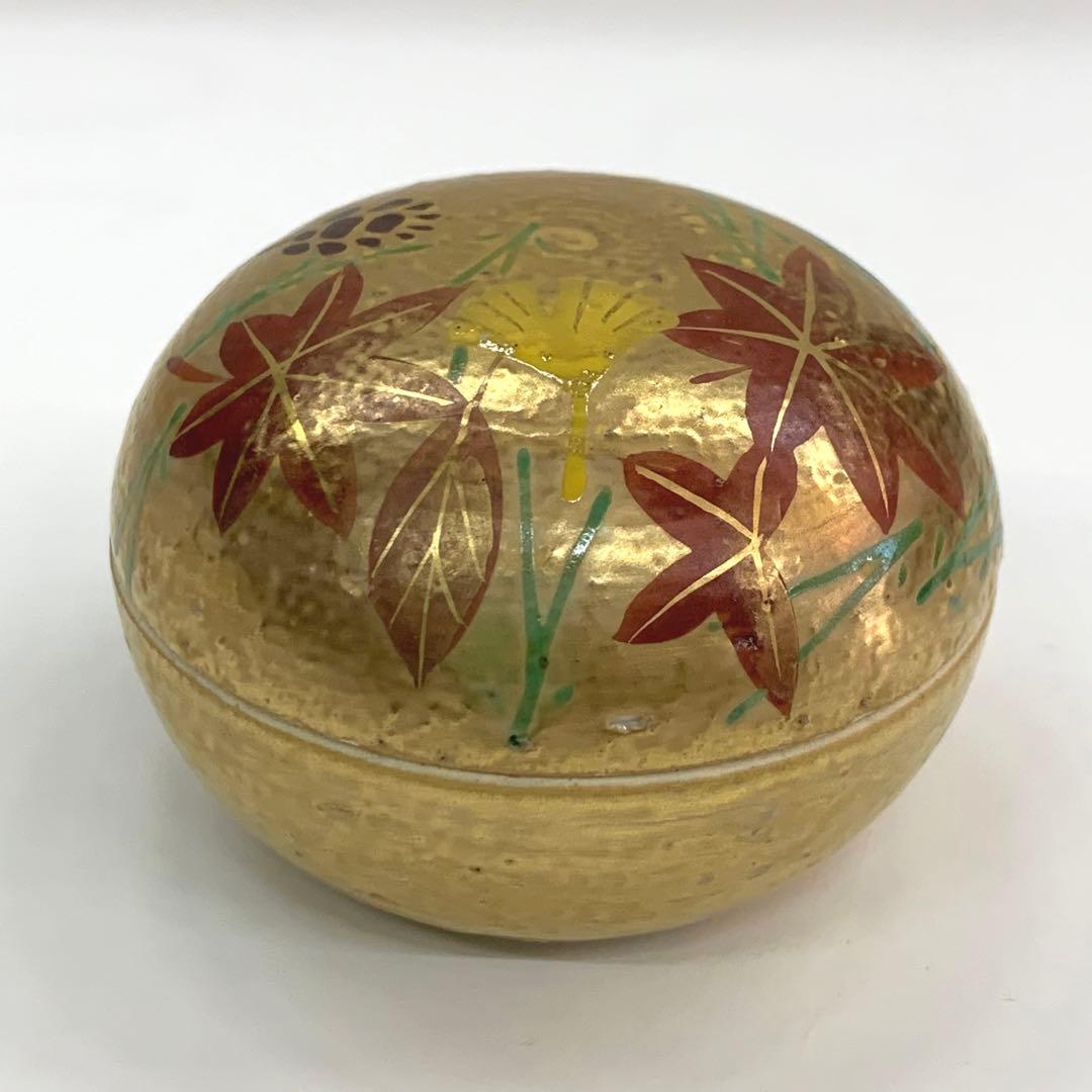 【香合　吹寄】松本明日香　共箱