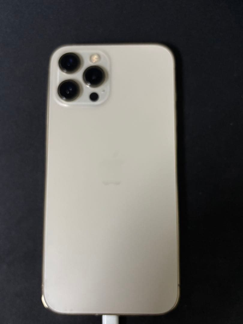 iPhone 12 Pro Max128GB ゴールド 画面ひびあり