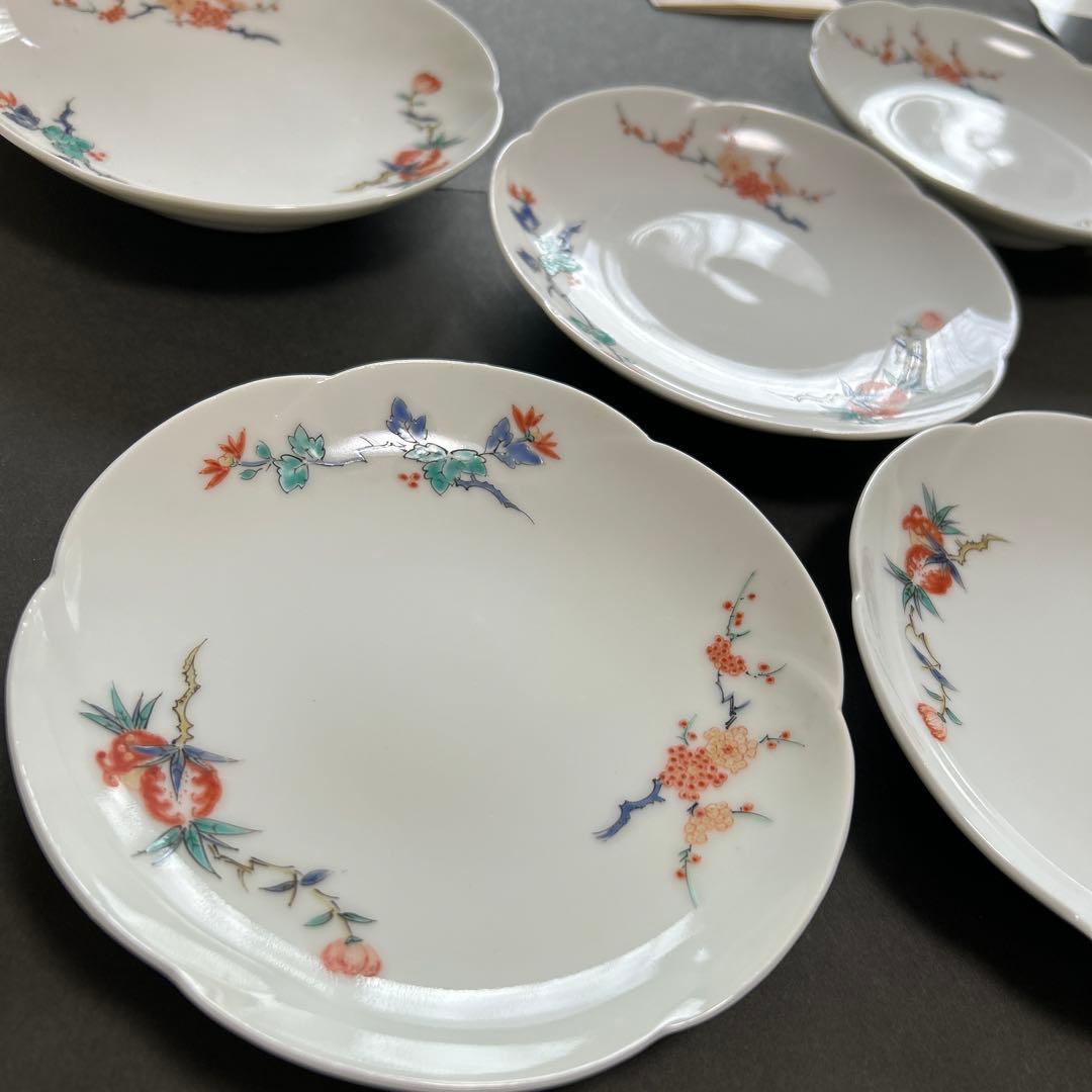 【未使用】無形文化財　人間国宝第十三代　酒井田柿右衛門　皿