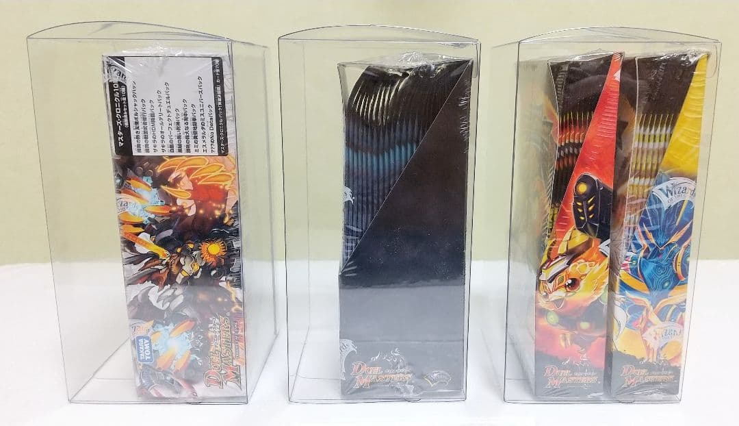 デュエマ 絶版 未開封 4BOX + 旧枠カード10枚セット