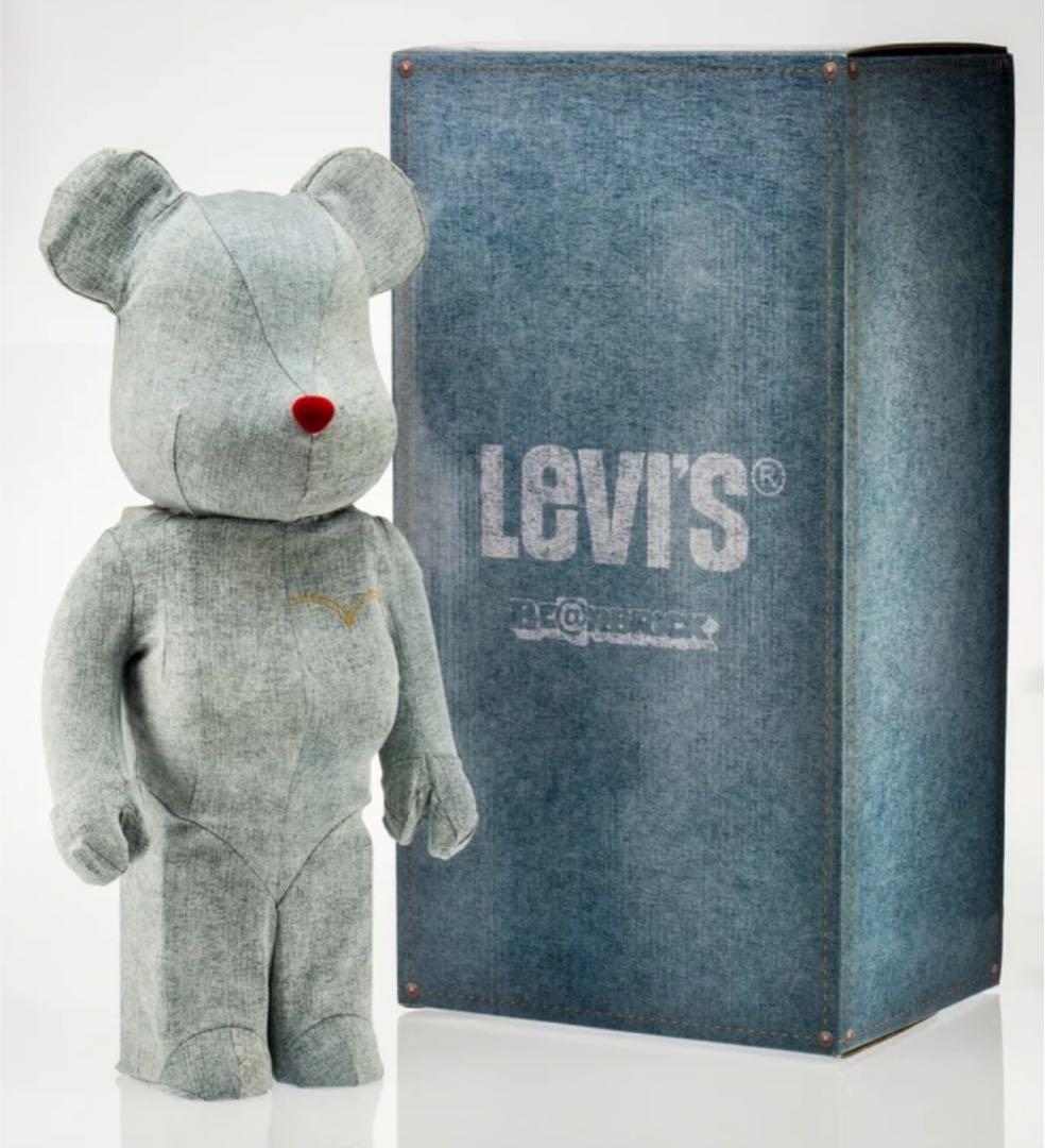 新品 未開封 Levi's BE@RBRICK WASH DENIM 1000%