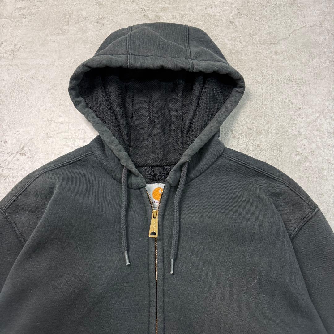 希少Sサイズ■カーハート アクティブジャケット ジップパーカー フェード 雰囲気