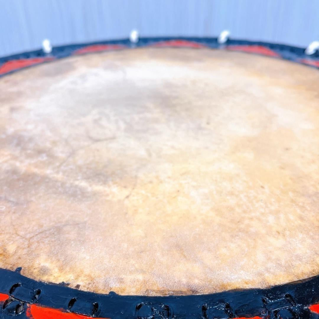 盛岡 さんさ太鼓 一尺八寸 1尺8寸 直径約54.6cm 締太鼓