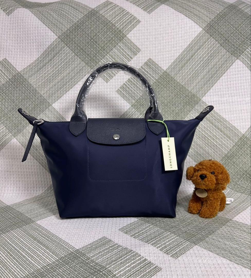 《LONGCHAMP》プリアージュ トップハンドバッグ　S/ネービー