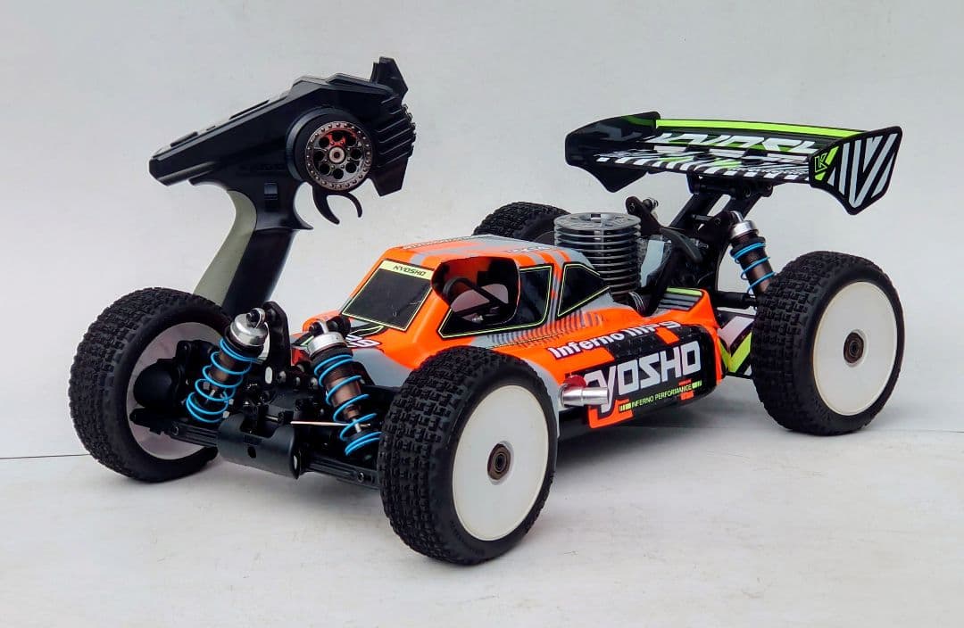 未走行！KE25付 特別仕様！京商インファーノ MP9 1/8GP レディセット