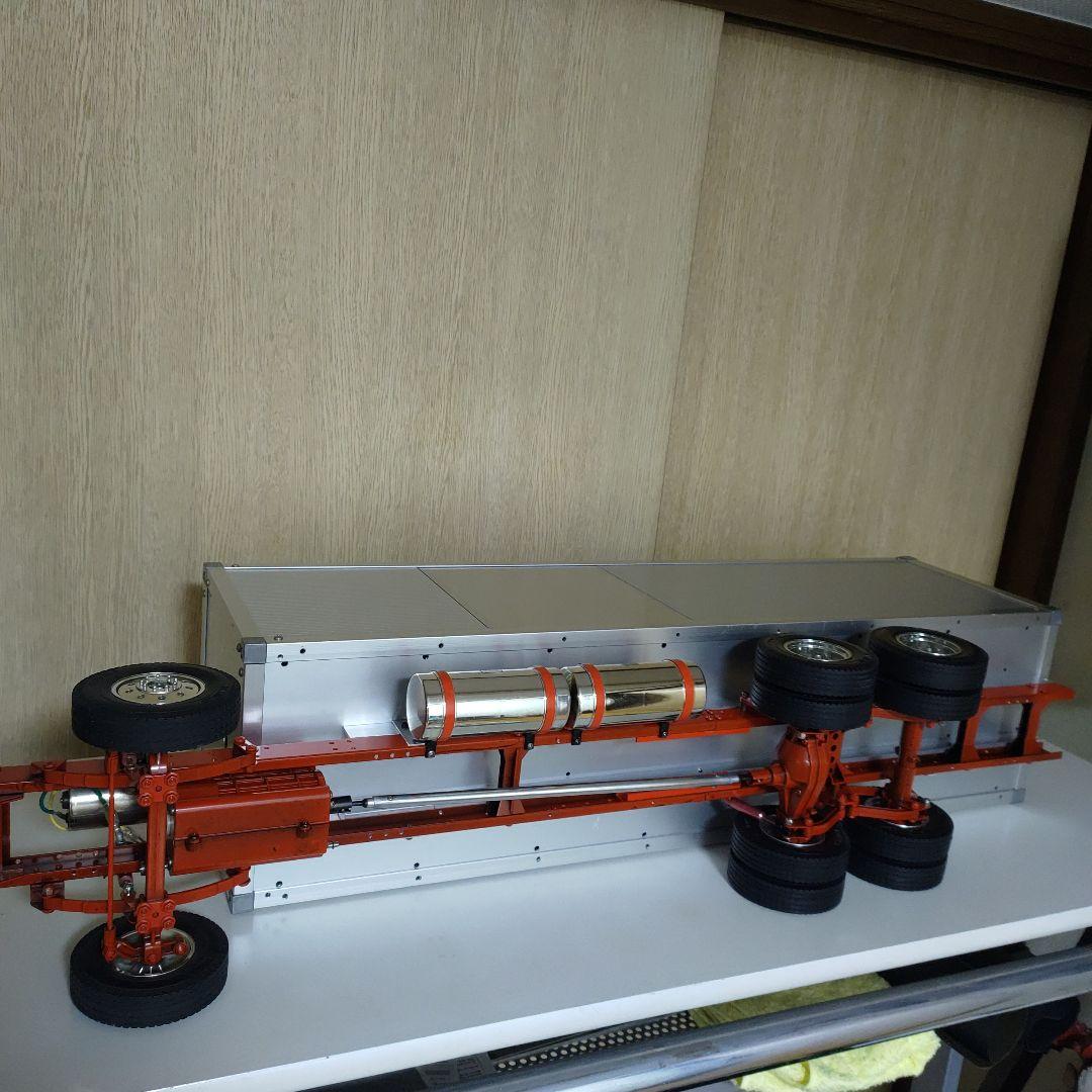 タミヤ1/14トレーラー改造単車