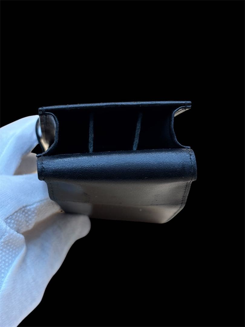 MONTBLANCモンブラン黒のレザーペンケース3本用