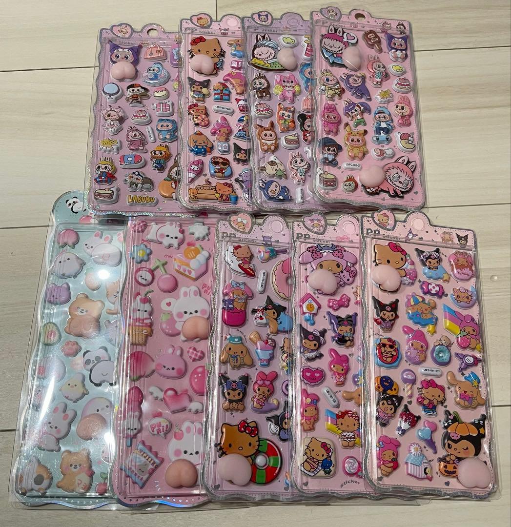 新品　ボンボンドロップシール　サンリオ　たまごっち　国内正規品　90枚セット