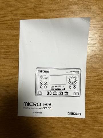 BOSS MICRO BR-80 デジタルレコーダー