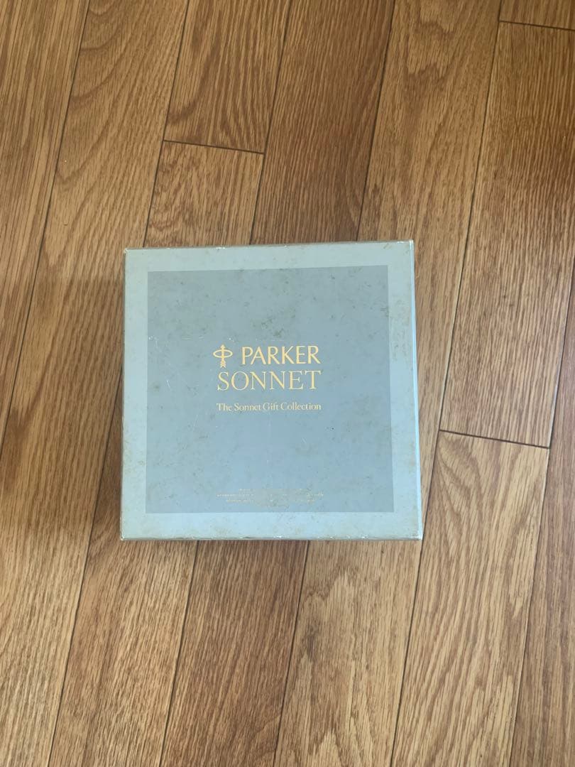 PARKER SONNET 万年筆セット インク付き、18金　750