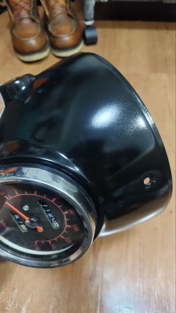 絶版品　CHIC DESIGN CIBIE クラシックヘッドライト メーターイン