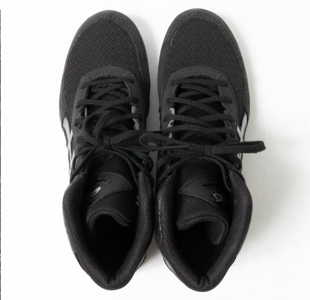 美品！アシックス MATCONTROL 3 レスリングシューズ ブラック 26