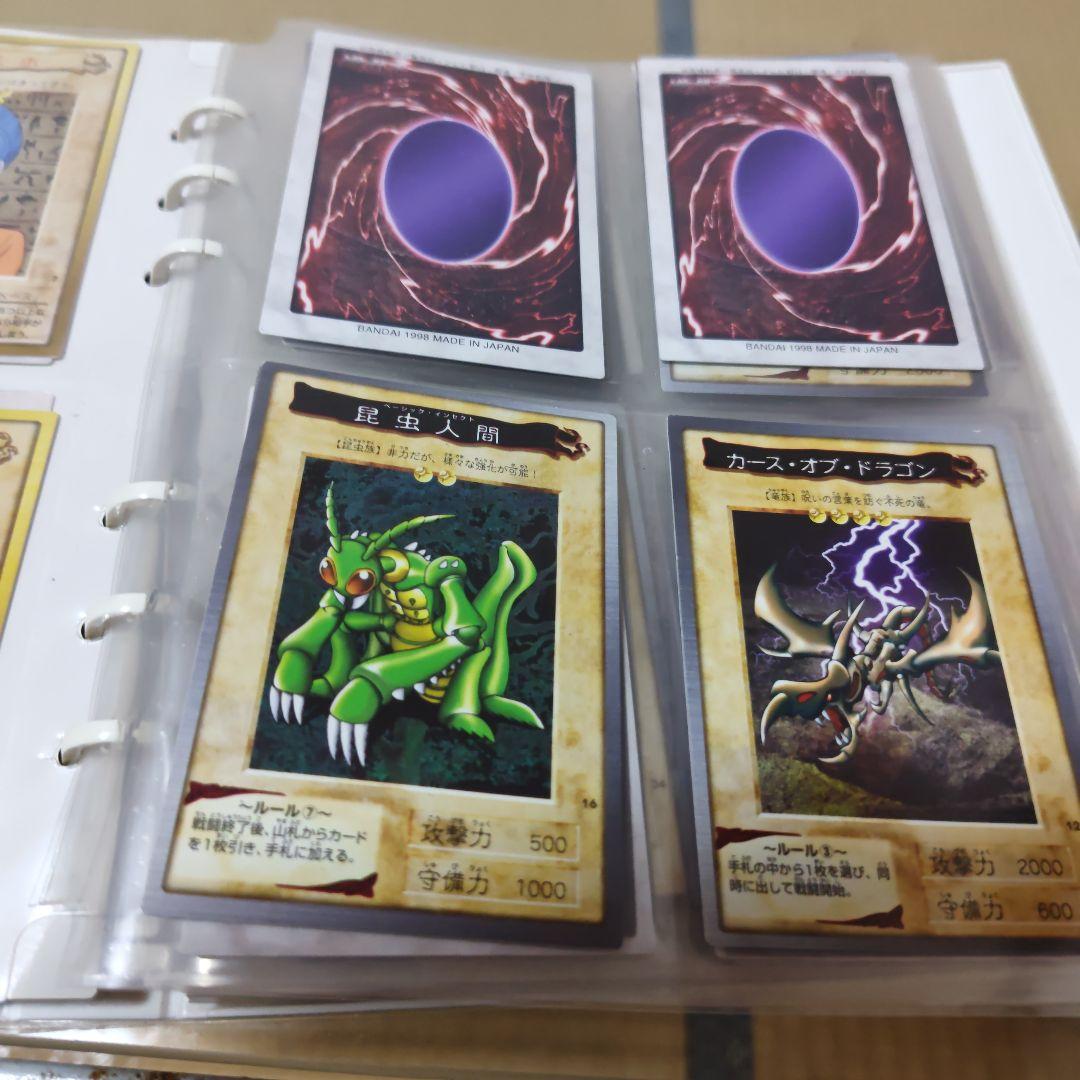 遊戯王 コレクションアルバム　バンダイ版カード複数も