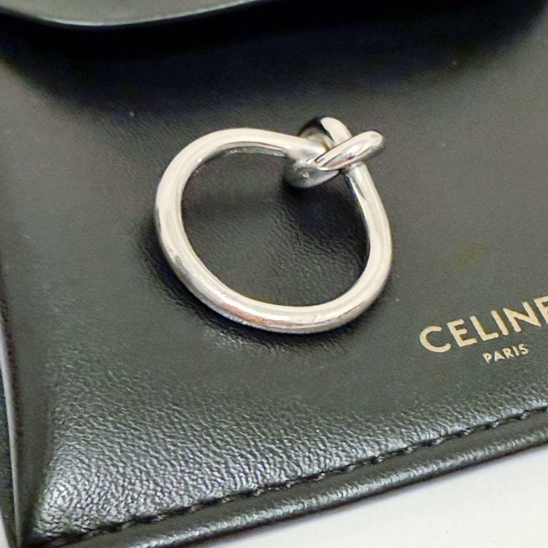 い*ん様 CELINE セリーヌ ノットリング シルバー