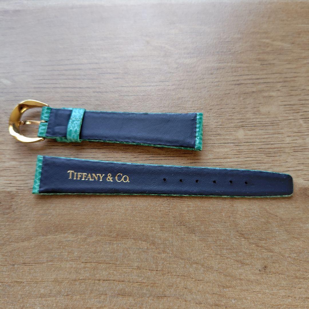 【希少】Tiffany & Co. ティファニーブルー ウォッチベルト　リザード