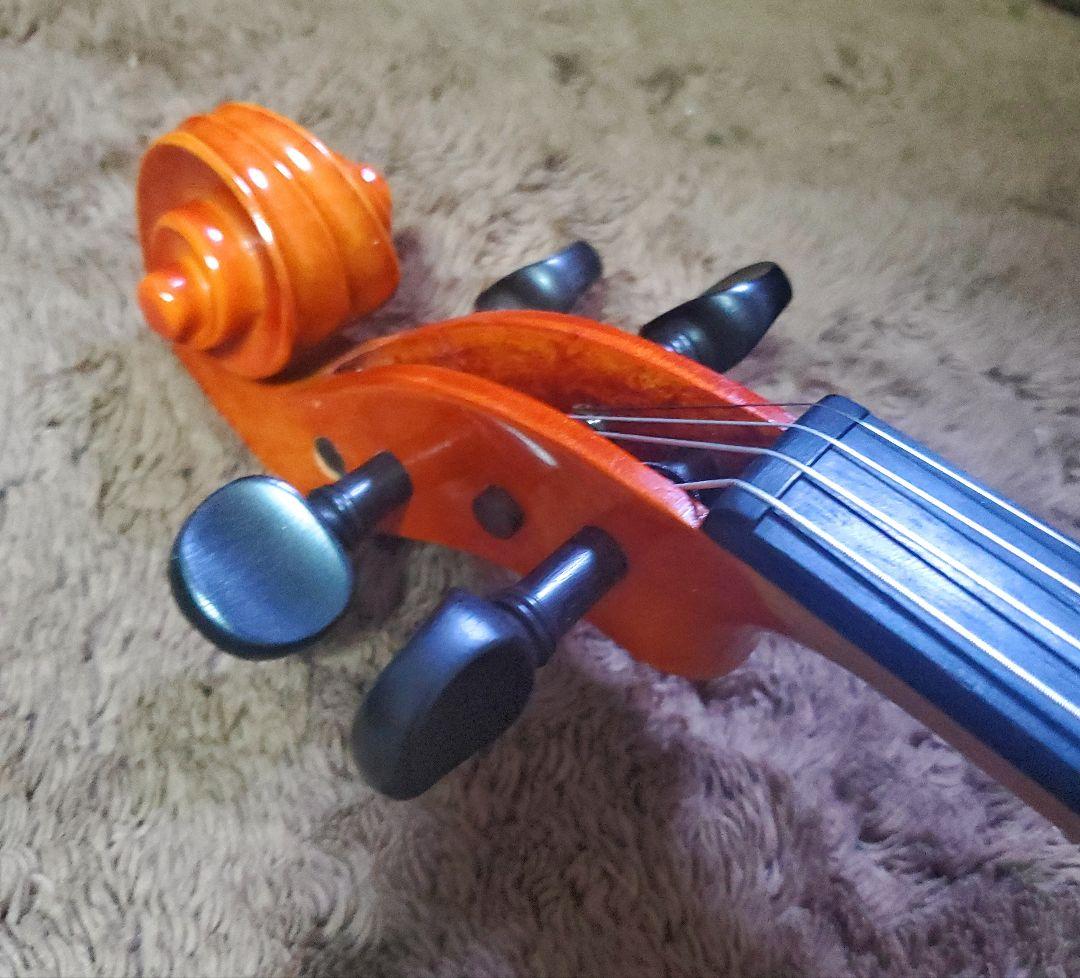 SUZUKI バイオリン No.280 4/4 弓（ほぼ未使用)ケース 松ヤニ