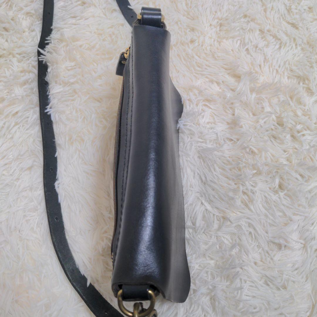 organ ショルダーバッグ レザー ブラック