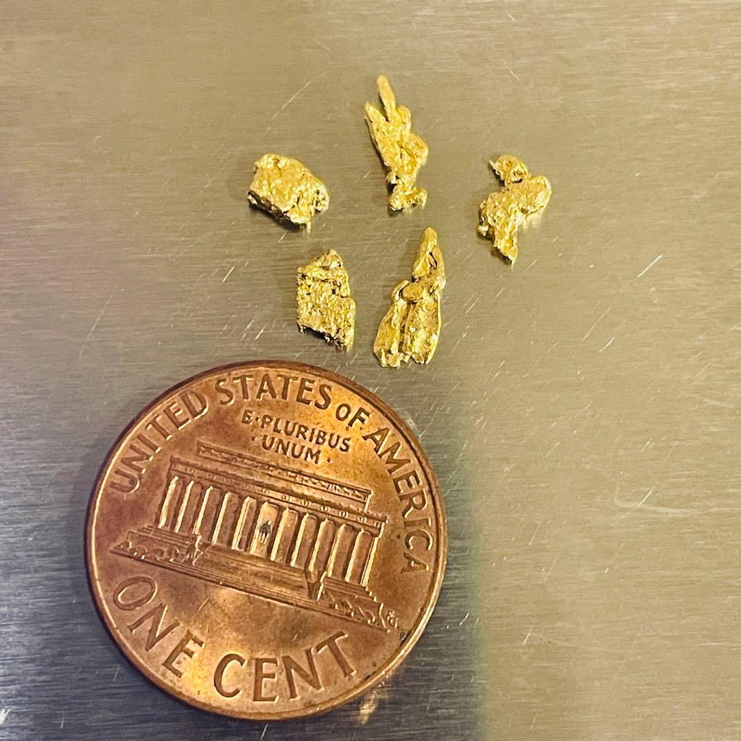 自然金 Gold Nuggets Colorado 0.5g A