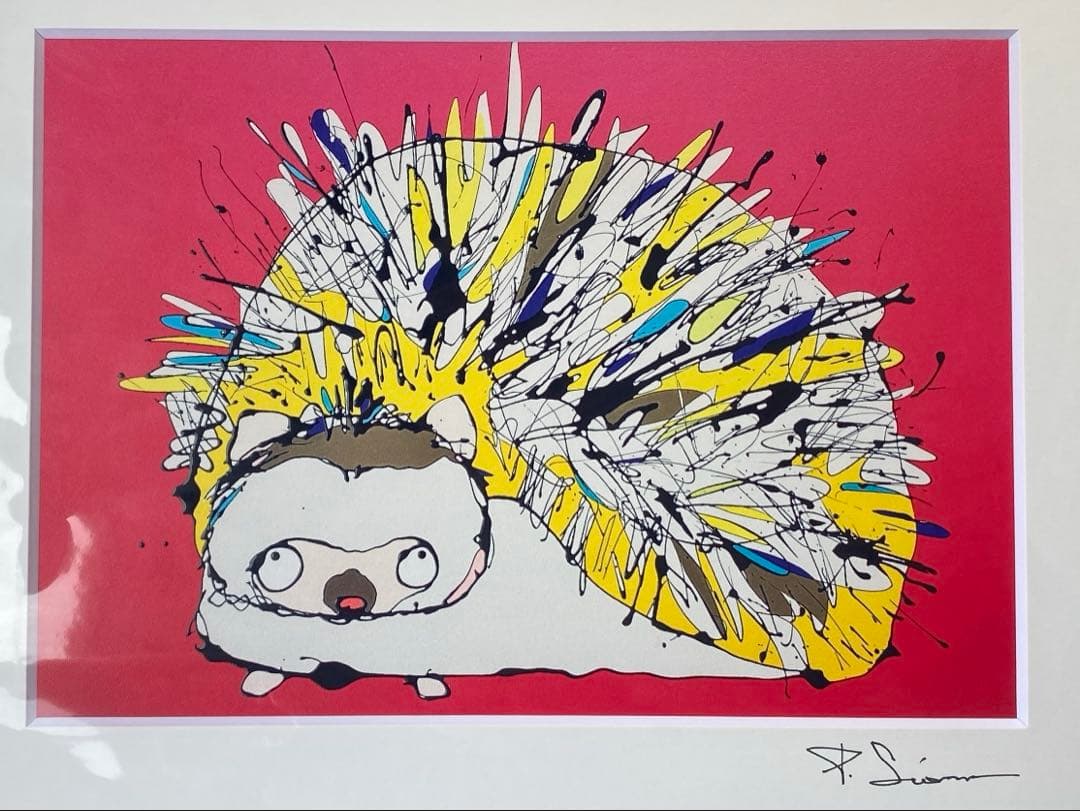 高嶋シオン　サイン入り作品