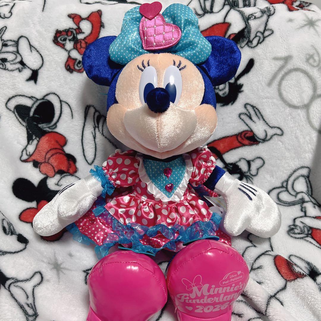 ディズニー　ミニー　パルパル　ぬいぐるみ　ミニーのファンダーランド