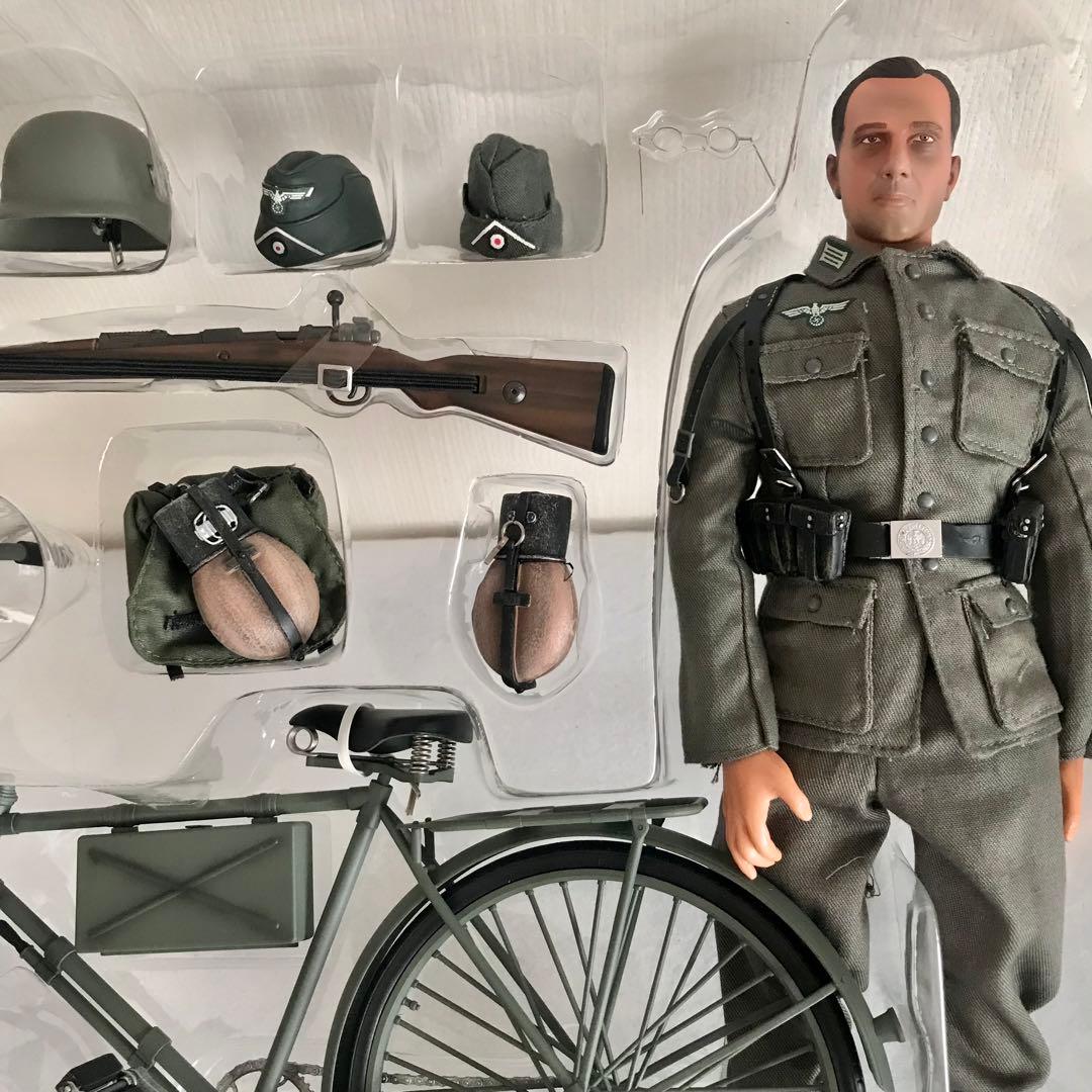 【未使用/美品】ドラゴンモデルズ 1/6 フィギュア ドイツ陸軍自転車部隊