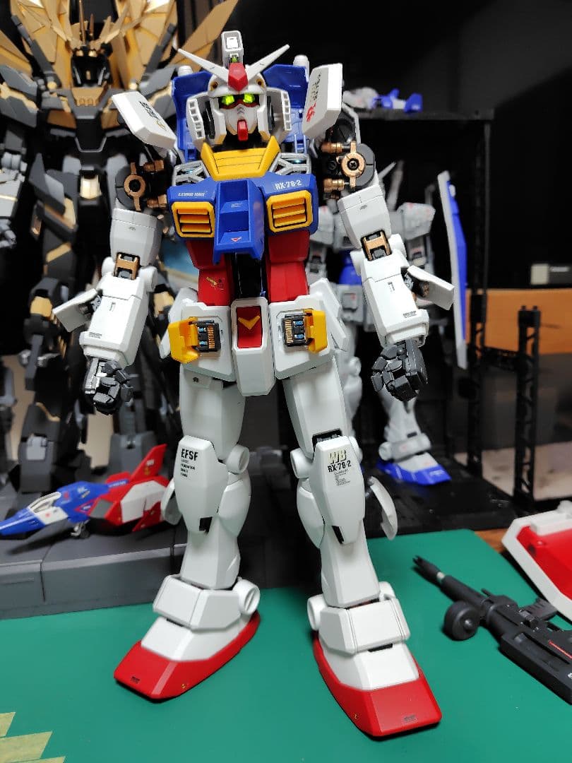 PG 1/60 ガンダム 素組完成品