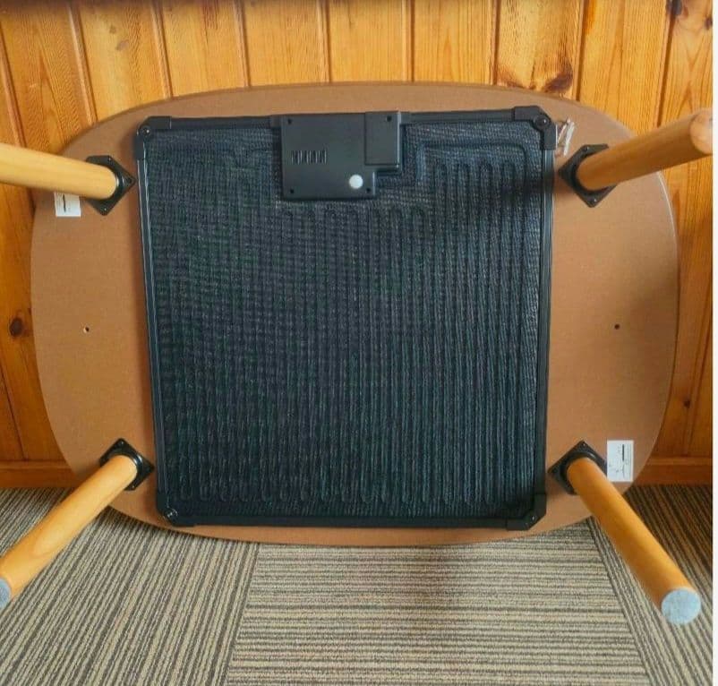 無印良品　楕円こたつ　ローテーブル　小