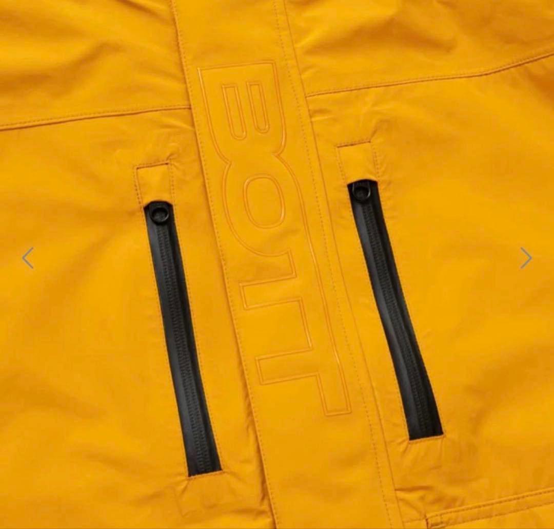 BOTT Waterproof Utility Jacket Mサイズ　イエロー