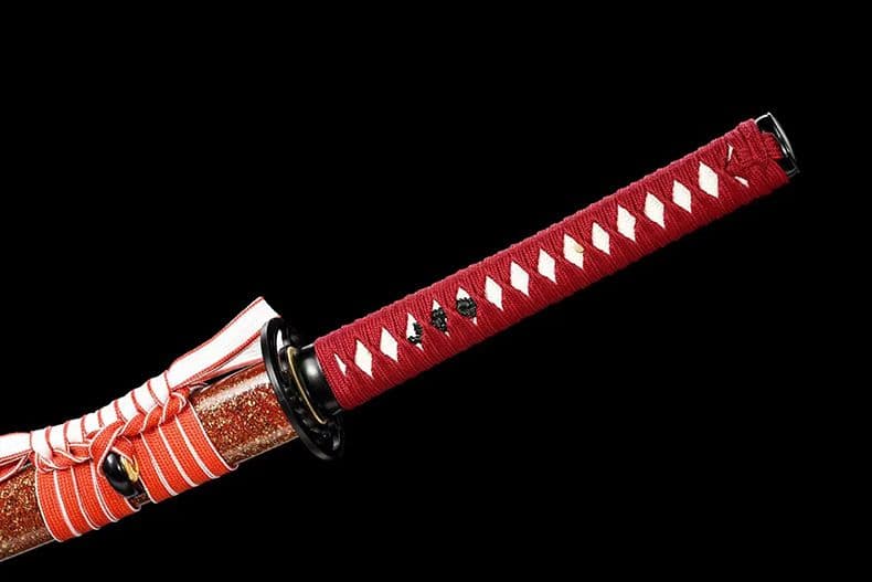 1067-武具 刀装具 日本刀　模造刀 居合刀 武士道 武蔵 鑑賞用 手鍛造打