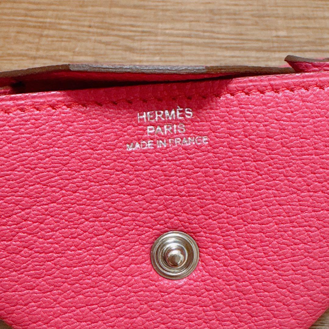 未使用 HERMES ヴォーエプソン ルヴァンキャトル ケース ピンク