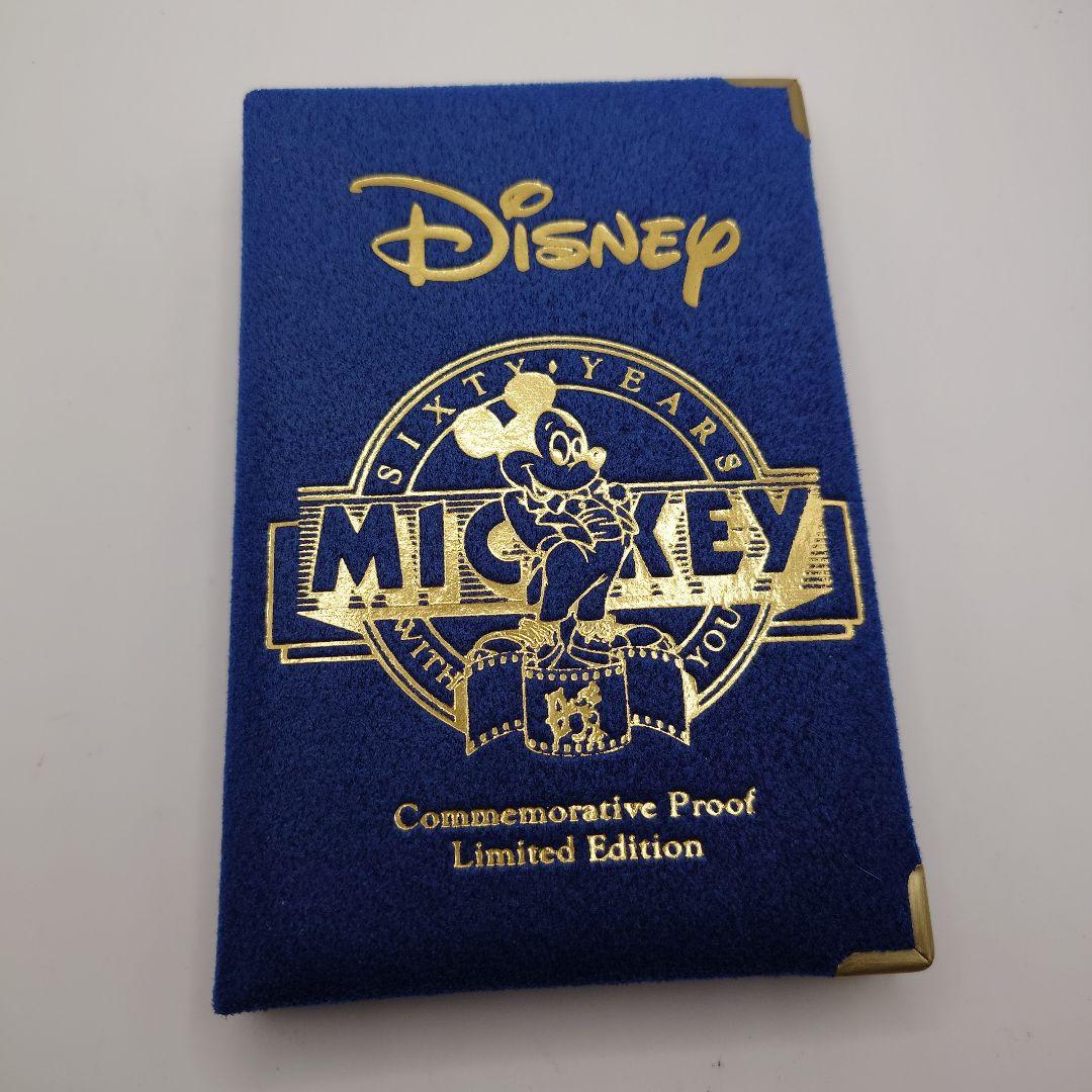 ミッキーマウス 60周年記念 銀貨 1988年 超レア希少品 a2603