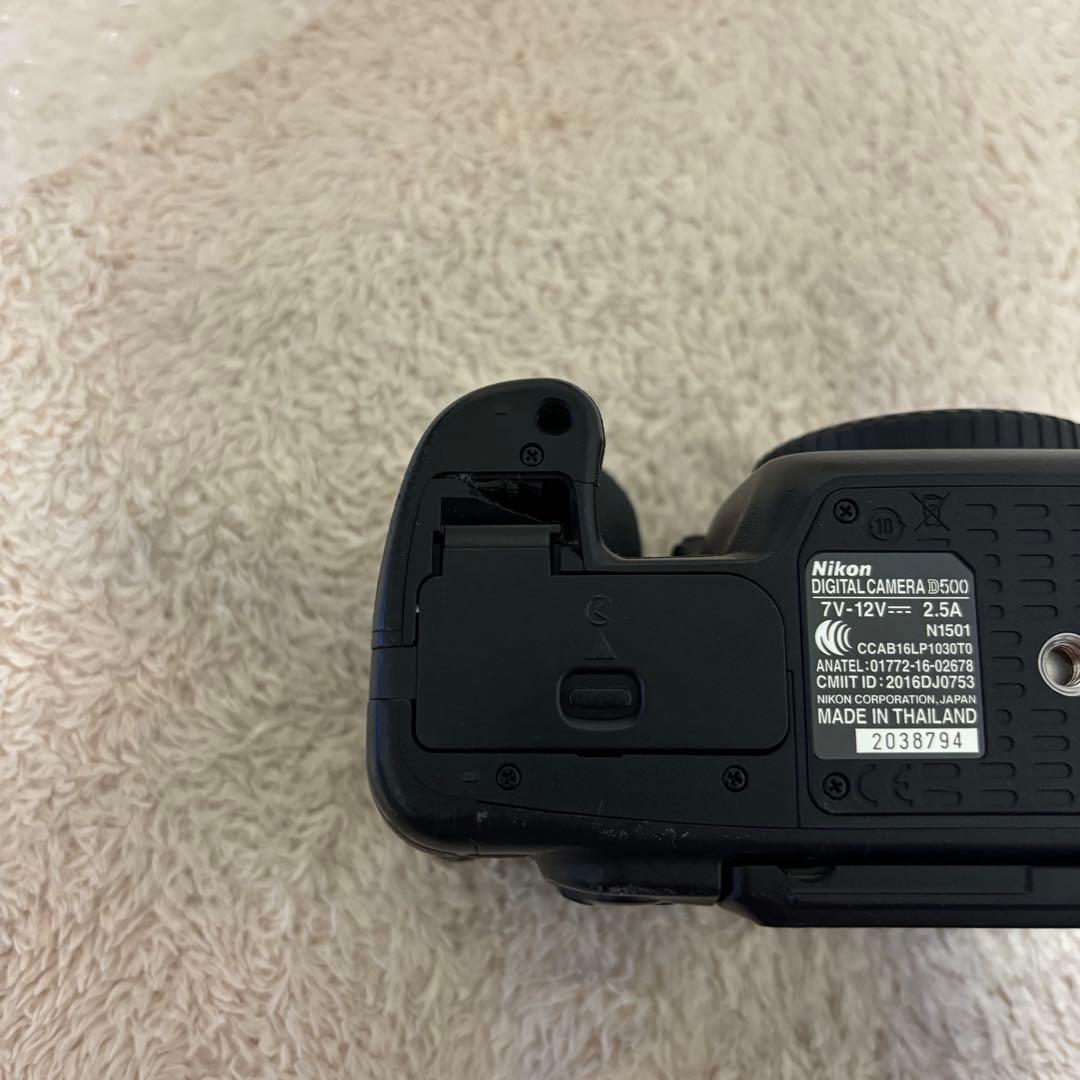 【ジャンク品】Nikon D500 一眼レフカメラ