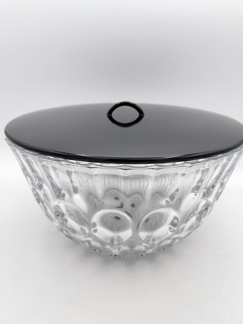 c094 水指 義山 ガラス SOGA 茶道具 古物