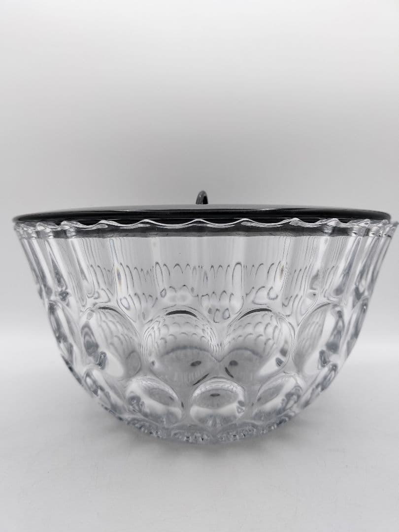 c094 水指 義山 ガラス SOGA 茶道具 古物